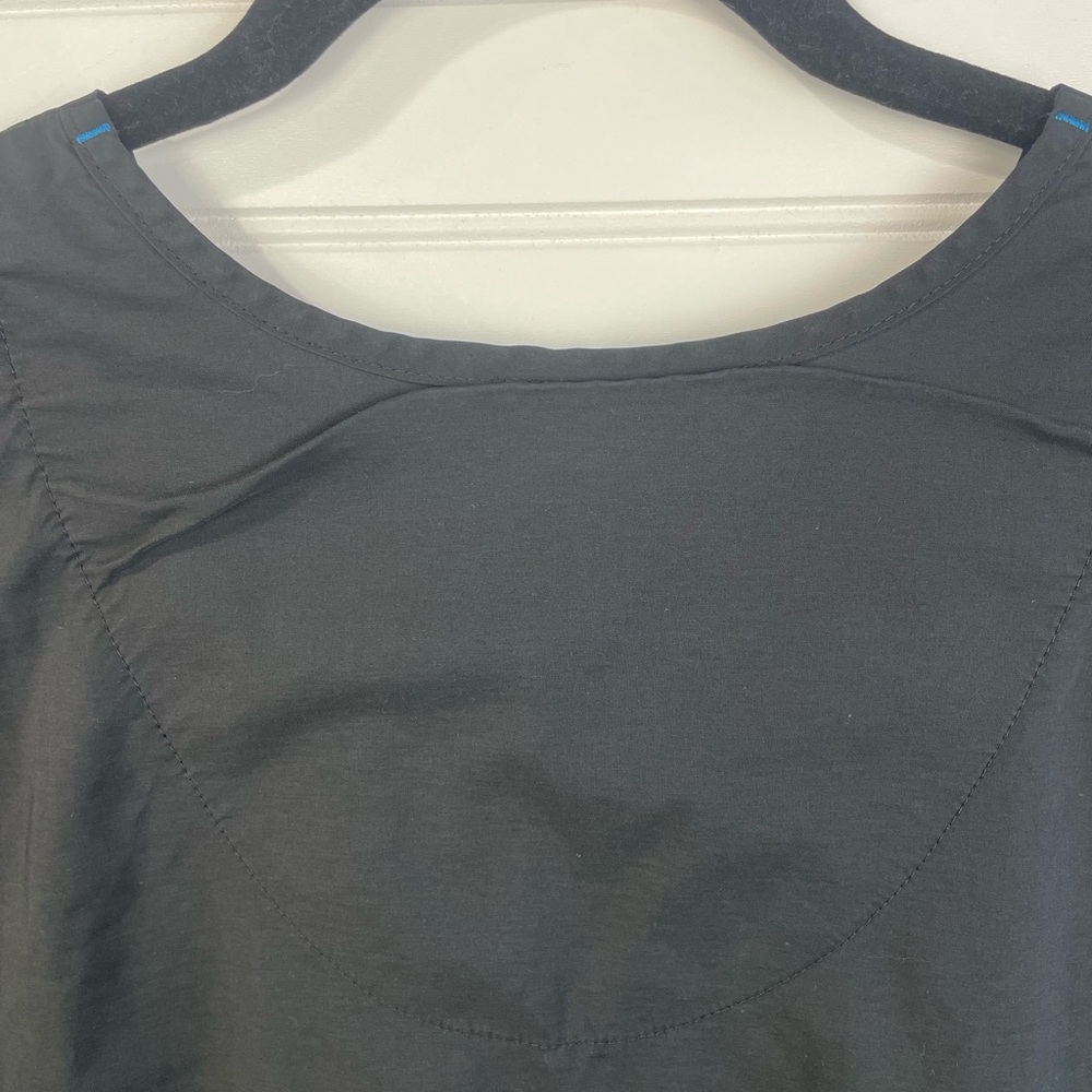 Koi Basics Medical Scrub V-Neck Black Top XL Women’s GUC - Picture 7 of 16